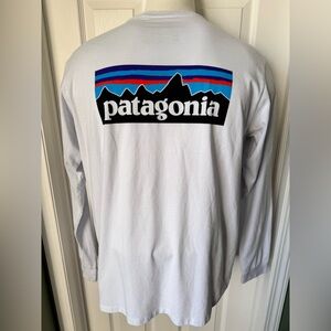 Mens Patagonia Responsibili Tee Graphic Long Sleeve T Shirt Size XL